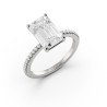 copie de SOLITAIRE DIAMANT FORME POIRE