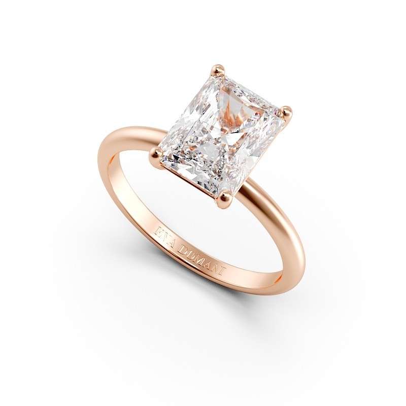 SOLITAIRE DIAMANT FORME POIRE 1