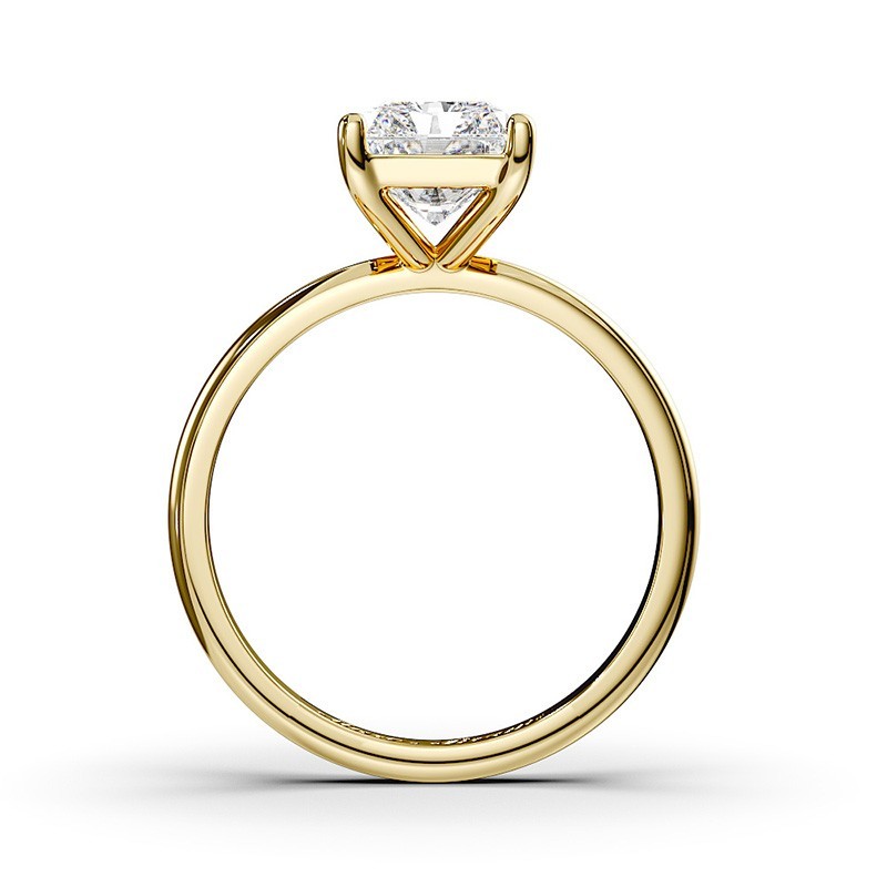 SOLITAIRE DIAMANT FORME POIRE 1