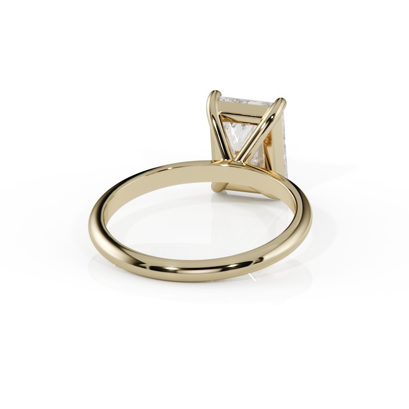 SOLITAIRE DIAMANT FORME POIRE 1