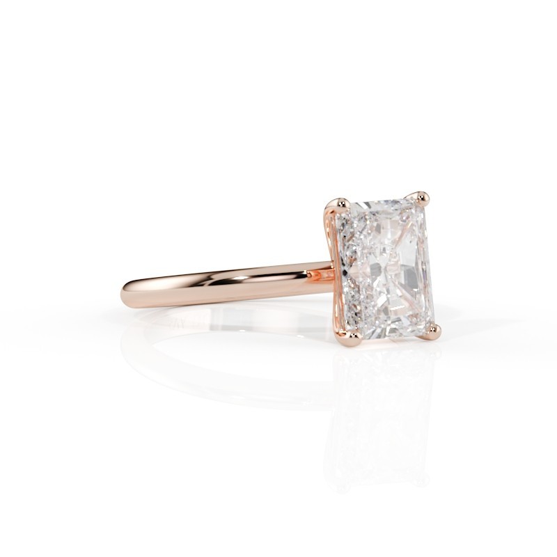 SOLITAIRE DIAMANT FORME POIRE 1