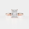 SOLITAIRE DIAMANT FORME POIRE 1