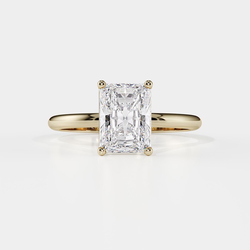 SOLITAIRE DIAMANT FORME POIRE 1
