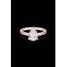 SOLITAIRE DIAMANT FORME POIRE 1