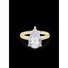 SOLITAIRE DIAMANT FORME POIRE 1