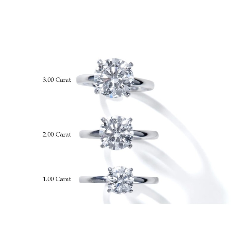 SOLITAIRE DIAMANT FORME POIRE 1