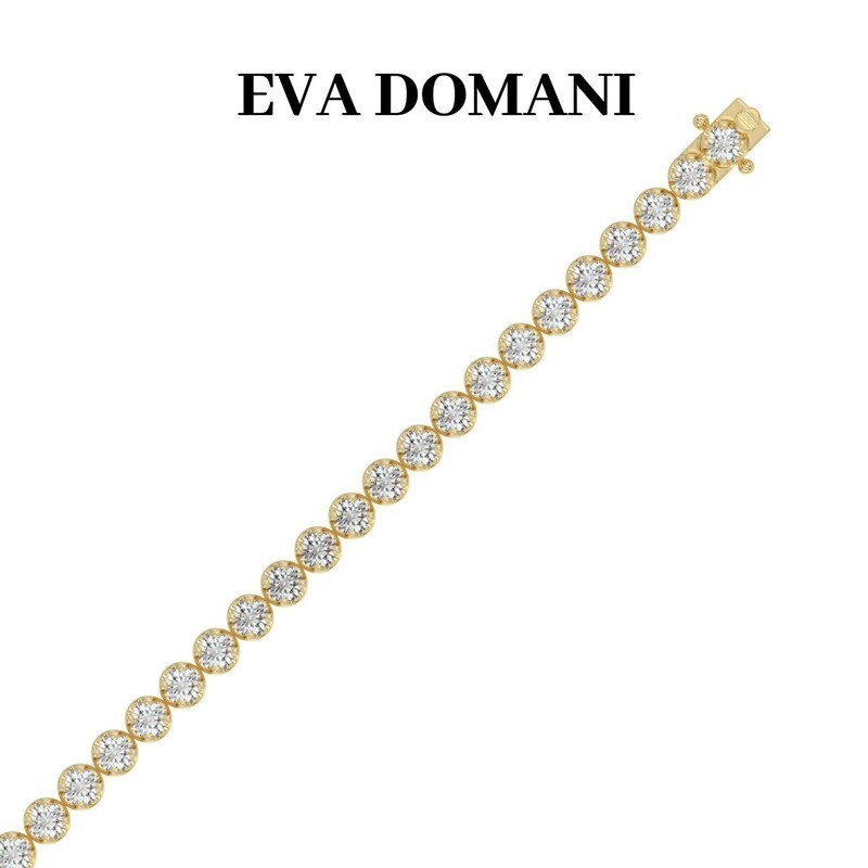 BRACELET RIVIÈRE DIAMANT CERCLE D'AMORIA 3 CARATS