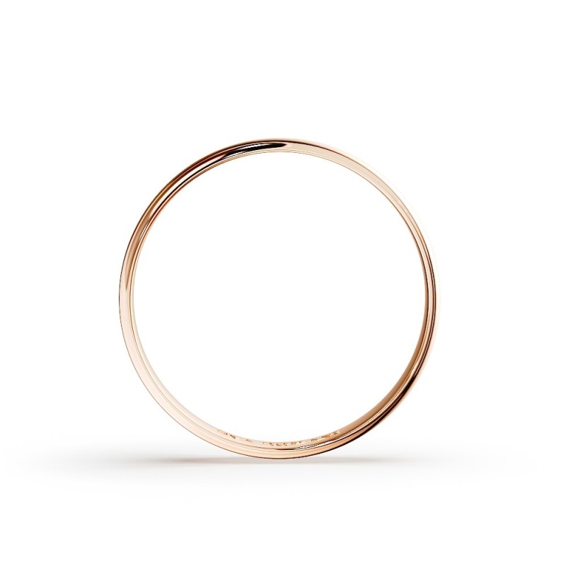 DEMI-JONC OR 18 k ou PLATINE 950