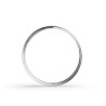DEMI-JONC OR 18 k ou PLATINE 950