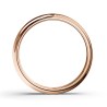 DEMI-JONC GRAND CONFORT OR 18 k OU PLATINE 950
