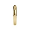 DEMI-JONC GRAND CONFORT OR 18 k OU PLATINE 950