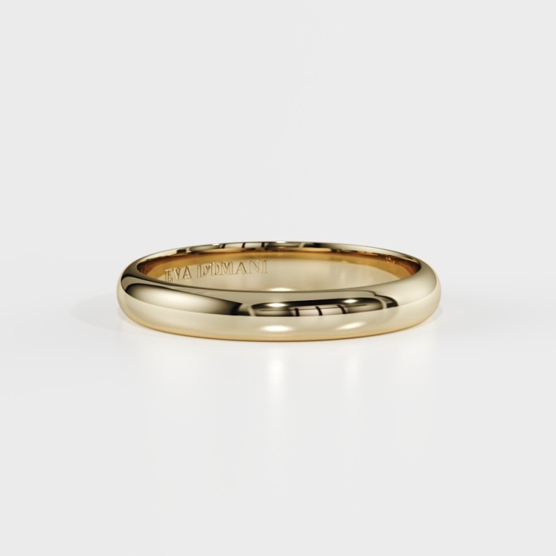 DEMI-JONC GRAND CONFORT OR 9k