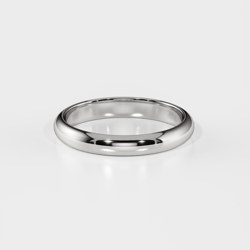 DEMI-JONC GRAND CONFORT ARGENT 925