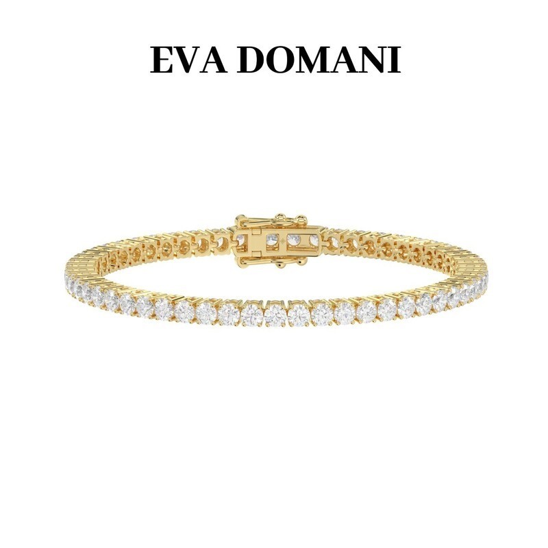 BRACELET RIVIÈRE DIAMANT CLASSIQUE 5 CARATS