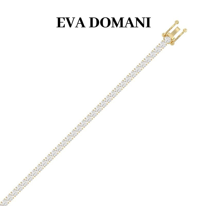 BRACELET RIVIÈRE DIAMANT CLASSIQUE 5 CARATS