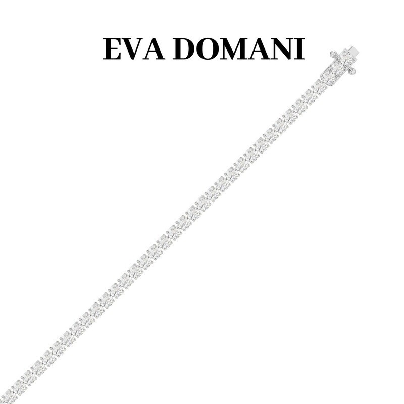 BRACELET RIVIÈRE DIAMANT CLASSIQUE 5 CARATS