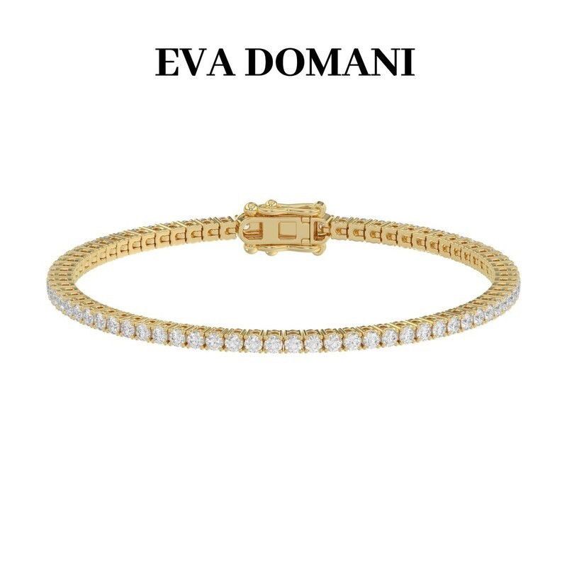 BRACELET RIVIÈRE DIAMANT CLASSIQUE 3 CARATS