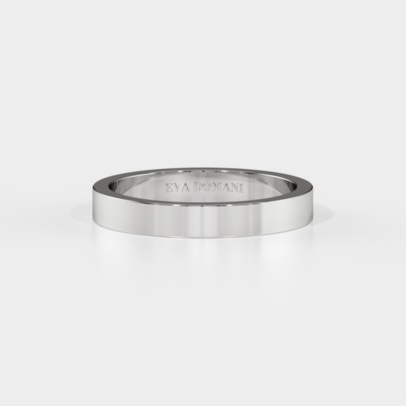ALLIANCE RUBAN GRAND CONFORT ARGENT 925