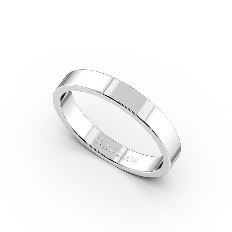 ALLIANCE RUBAN CONFORT OR 18K OU PLATINE 950