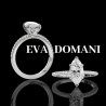 SOLITAIRE SIZE S DIAMANT ACCOMPAGNÉ TAILLE MARQUISE
