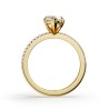 SOLITAIRE SIZE S DIAMANT ACCOMPAGNÉ TAILLE MARQUISE