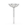 SOLITAIRE SIZE S DIAMANT ACCOMPAGNÉ TAILLE MARQUISE