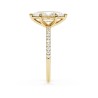 SOLITAIRE SIZE S DIAMANT ACCOMPAGNÉ TAILLE MARQUISE