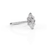 SOLITAIRE SIZE S DIAMANT ACCOMPAGNÉ TAILLE MARQUISE