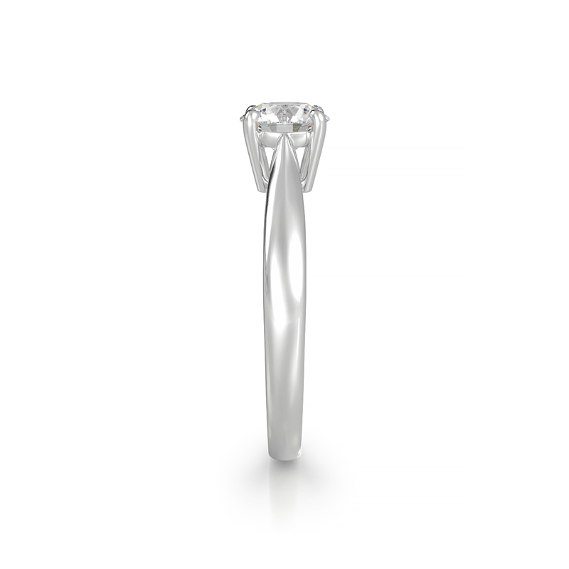 SOLITAIRE DIAMANT FORME POIRE 1