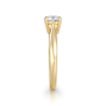SOLITAIRE DIAMANT FORME POIRE 1