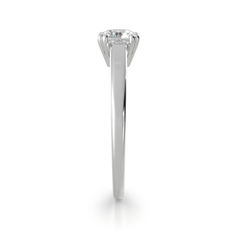 SOLITAIRE DIAMANT FORME POIRE 1